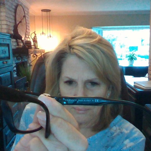VERSACE BLACK GLASSES - Picture 1 of 3